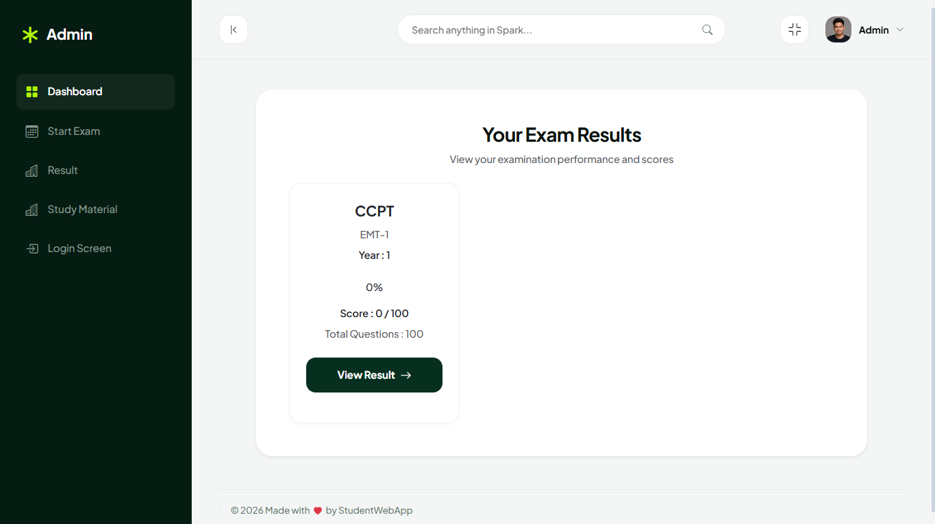 Institute Management Software Screenshot 2